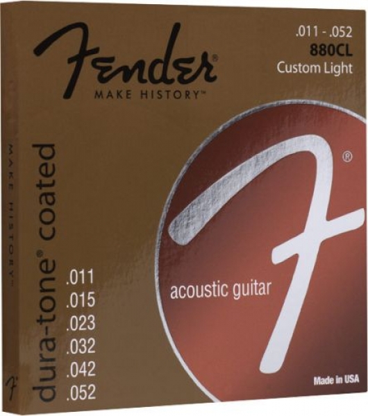 Preview: Fender 880CL 80/20 COATED 11-52