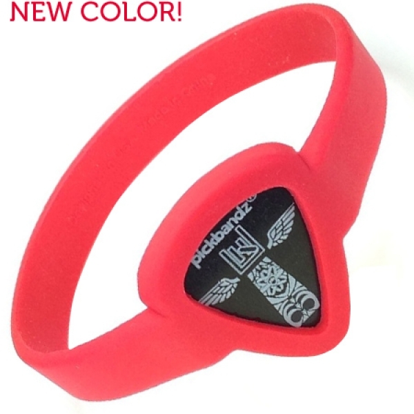 Preview: Pickbandz Armband Adult Rockin Red