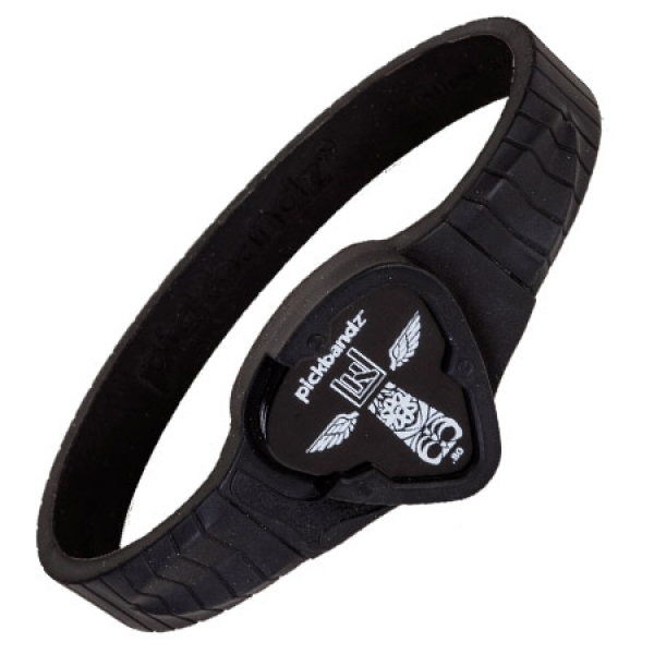 Preview: Pickbandz Armband PRO Medium/Large Raven Black
