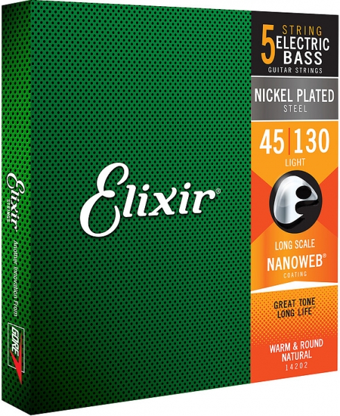 Preview: ELIXIR 14202 Light 5-String Nano