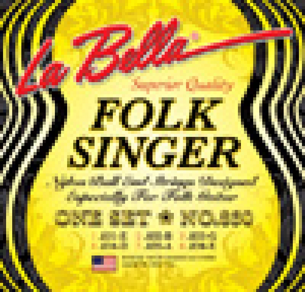 Preview: LA BELLA 830 Folk Singer black