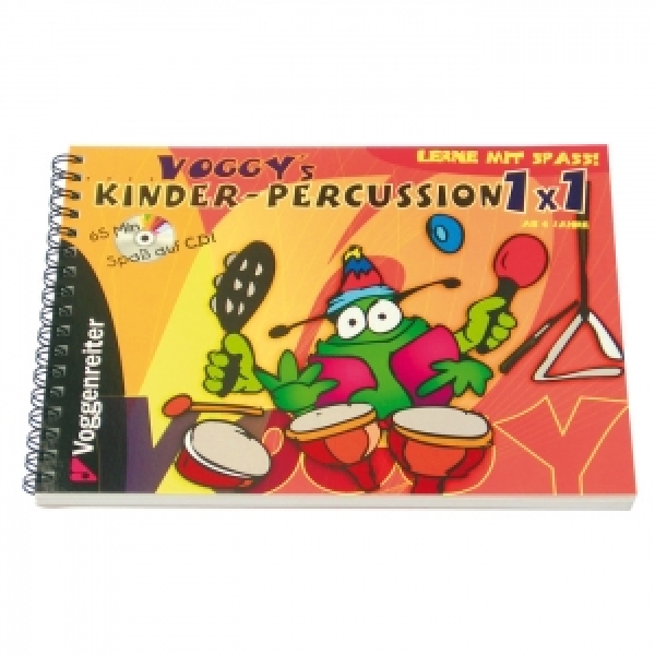 Preview: Voggys Kinder-Percussion 1x1 +CD