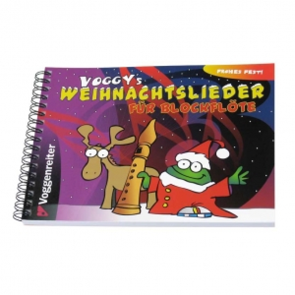 Preview: Voggys Weihnachtslieder f.Blockflöte