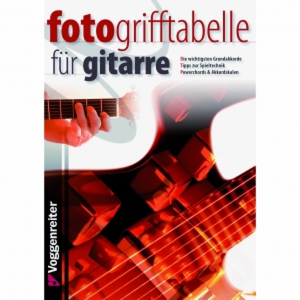 Preview: Foto-Grifftabelle f.Gitarre
