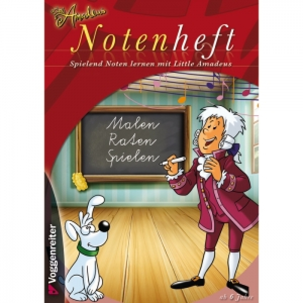 Preview: Little Amadeus Notenheft