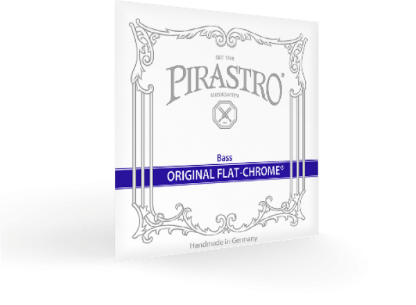 Preview: PIRASTRO Original Flat-Chromesteel Bass