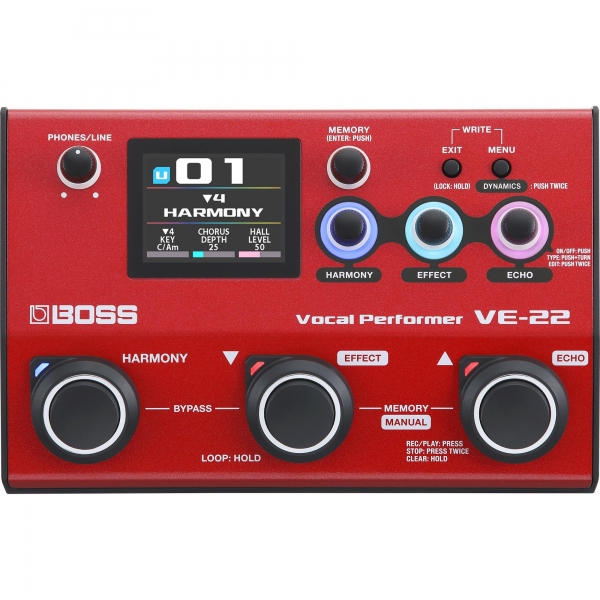 Preview: Boss VE-22 Vocal Performer