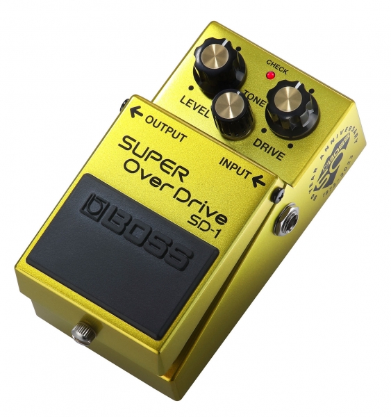 Preview: Boss SD-1-B50A Super Overdrive 50th Anniversary