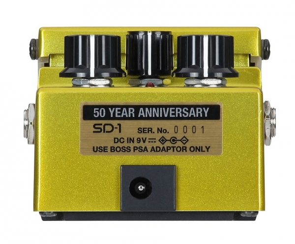 Preview: Boss SD-1-B50A Super Overdrive 50th Anniversary