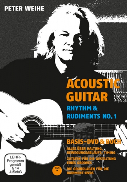 Preview: Acoustic Guitar Rhythm & Rudiments Bd.1 + DVD