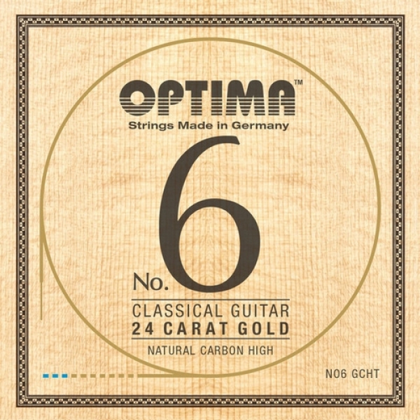 Preview: Optima No.6 GCHT Gold Strings Carbon High