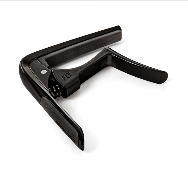 Preview: DUNLOP 63CBK Capo Trigger Fly, Curved black