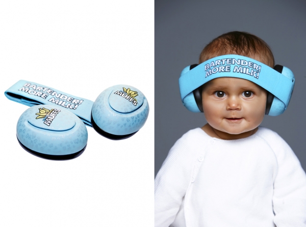 Preview: Thunderplugs Babymuffs Blau