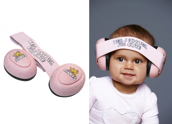 Preview: Thunderplugs Babymuffs Rosa