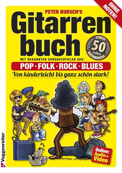 Preview: Peter Bursch's Gitarrenbuch 1 50 Jahre