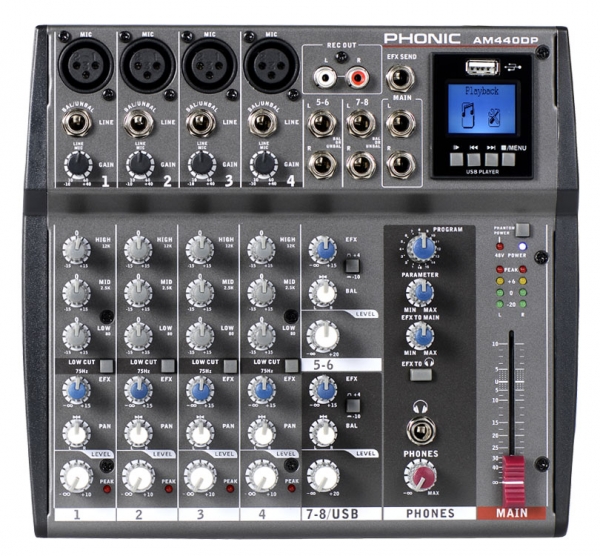 Preview: Mixer Phonic AM440DP