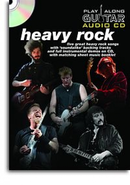 Preview: PLAYALONG Guitar Heavy Rock CD+Buch