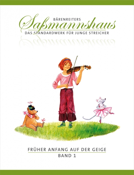 Preview: Bärenreiter Saßmannshaus Früher Anfang auf der Geige Band 1