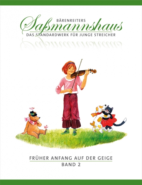 Preview: Bärenreiter Saßmannshaus Früher Anfang auf der Geige Band 2