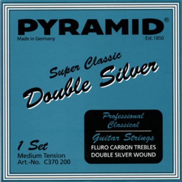 Preview: PYRAMID C370200 Super Classic Double Silver CARBON