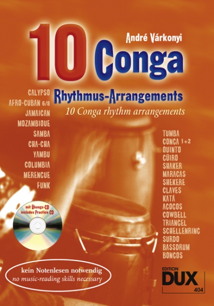 Preview: 10 Conga Basis-Rhythmen