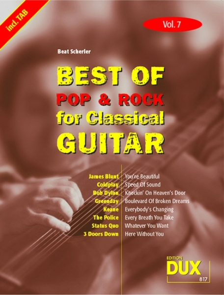Preview: BEST OF POP&ROCK for Classical Guitar 7