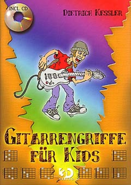 Preview: Gitarrengriffe für Kids