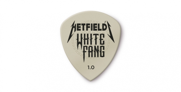 Preview: Dunlop Hetfield's White Fang Custom Flow Picks