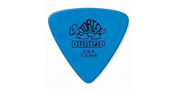 Preview: DUNLOP 4310 TORTEX Triangle Pick blue, 1.00 mm