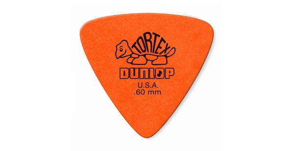 Preview: DUNLOP 4310 TORTEX Triangle Pick orange, 0.60 mm