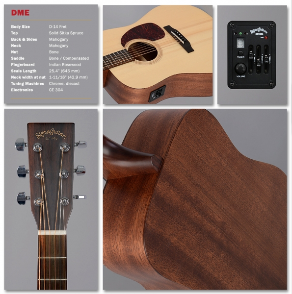Mobile Preview: Westerngitarre SIGMA GUITARS DME