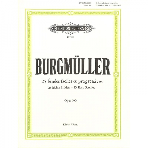 Preview: Burgmüller 25 leichte Etüden op 100