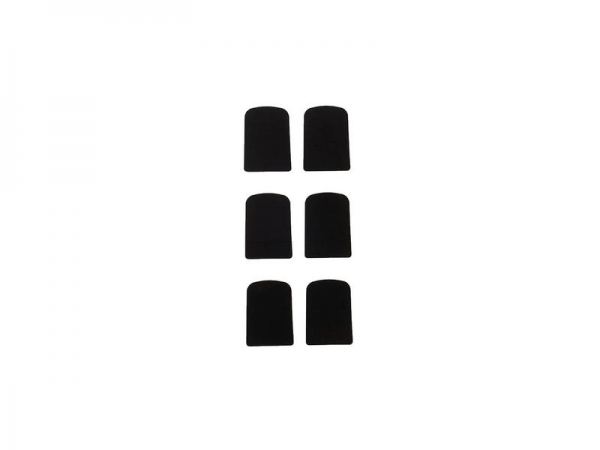 Preview: FORESTONE Bissplatten schwarz small 0.4 mm