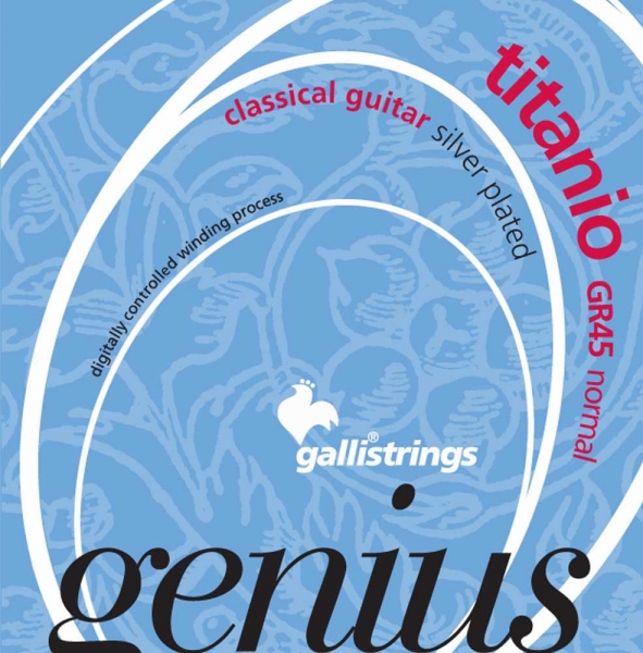 Preview: GALLI GR45 Genius Titanio PROcoated Satz