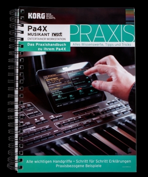 Preview: KORG Praxishandbuch, Band3, für Pa4X-MUS