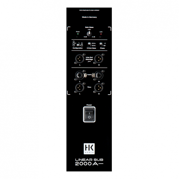 Mobile Preview: Bassbox HK Audio Linear Sub 2000A