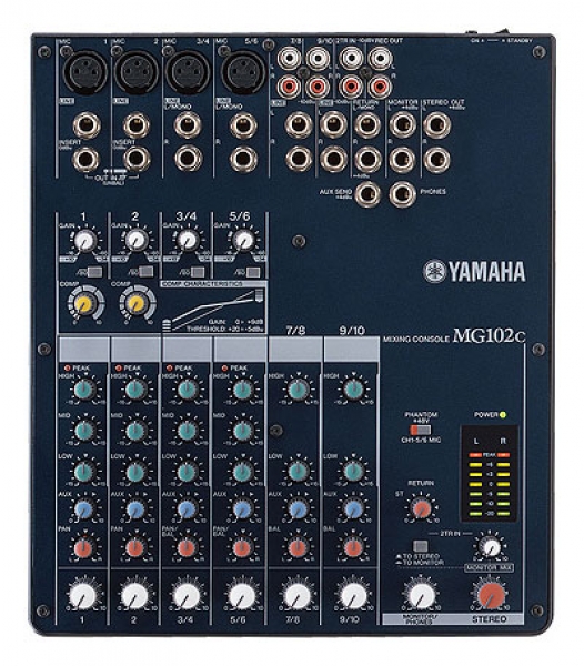 Preview: Mixer Yamaha MG102