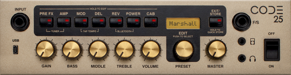 Preview: Marshall CODE25