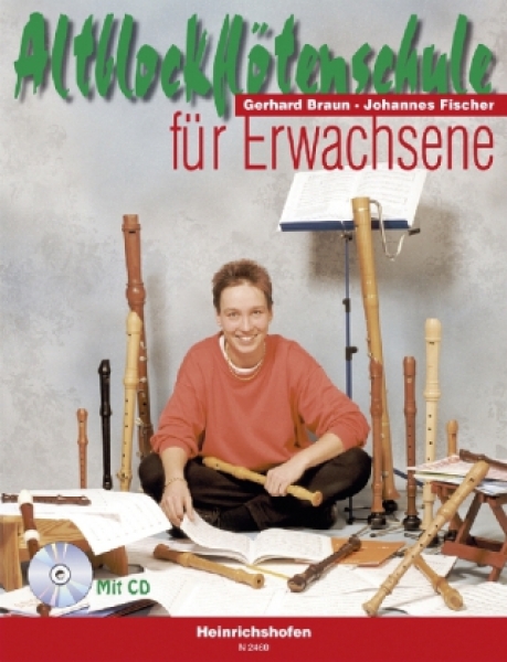 Preview: Altblockflötenschule f.Erw. +CD