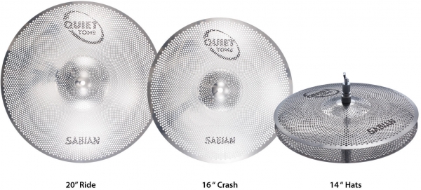 Mobile Preview: Sabian QTPC503 Quiet Tone Cymbal Set