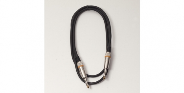 Preview: RockCable Audio Cable - straight TRS 6.3 mm 1.5 m