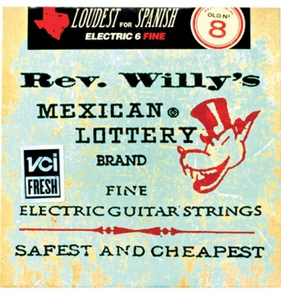 Preview: DUNLOP RWN1046  Rev.Willy Mexican Lottery Strings