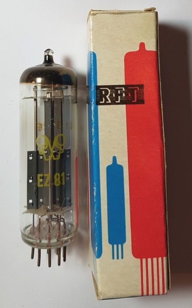 Preview: RFT EZ81 Gleichrichterröhre