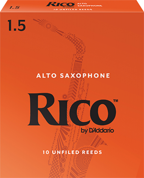 Preview: RICO Blätter 1,5 Alt Sax Unfiled