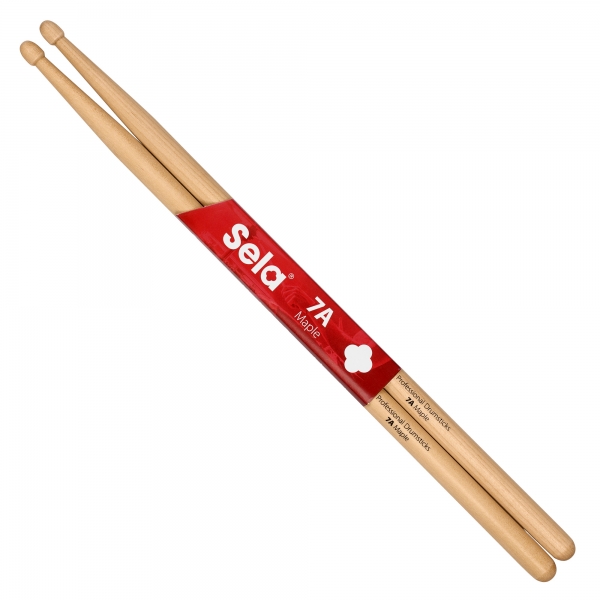 Preview: Sela Professional Drumsticks 7A Maple