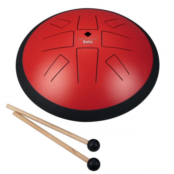 Preview: Sela Melody Tongue Drum 10'' C Pygmy Red