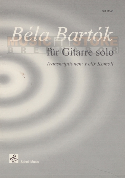Preview: Béla Batók - für Gitarre Solo