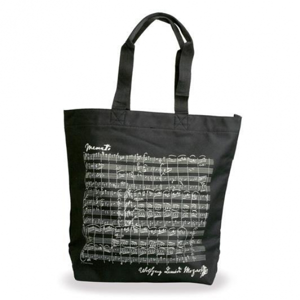 Preview: Shopper Mozart schwarz