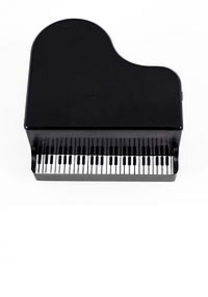 Preview: Single Black Piano Shaped Pencil 