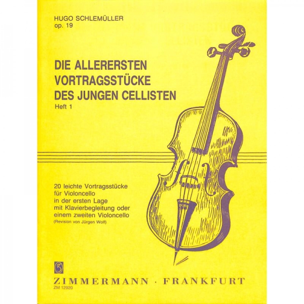 Preview: Die allerersten Vortragsstücke des jungen Cellisten 1